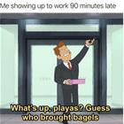 Showing Up Late