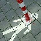 Sidewalk Pole Art