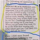 Single Black Female