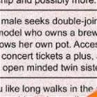 Single Male Seeking