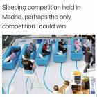 Sleeping Competition