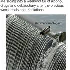 Sliding Into The Weekend