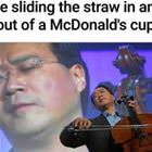 Sliding The Straw