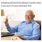 Sneaking Alcohol In