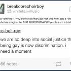 So Deep In Social Justice