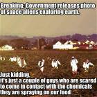 Spraying Our Food