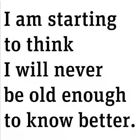Starting To Think