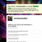 Stevie Wonder Twitter