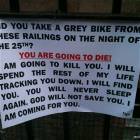 Stole A Grey Bike