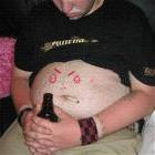 Stomach Looks Mad