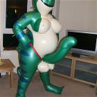 Strange Blowup Frog