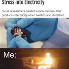 Stress To Electricity