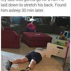 Stretching My Back