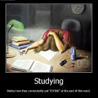 Studying