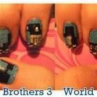 Super Mario Nails