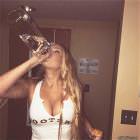 Taking A Swig