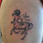 Tebow Time Tattoo