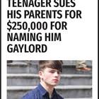 Teenager Sues