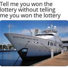Tell Me You Won