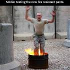 Testing Fire Resistant Pants