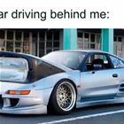 The Car Behind Me