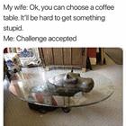 The Challenge Is Accepted