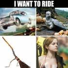 Things In Harry Potter I Want To Ride