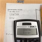 This Math Test Is Easy
