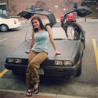 Time Traveling Chick Magnet