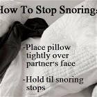 To Stop Snoring
