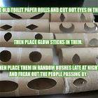 Toilet Paper Rolls Prank