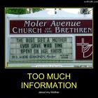 Too Much Information