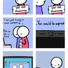 Trying To Cheer Someone Up