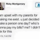 Upset With My Parents