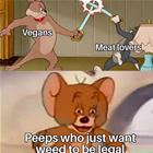 Vegans Vs Meat Eaters