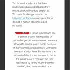 Very Misogynist