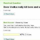 Vodka Kills Bees