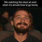 Watching The Clock At Work