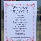 We Cater Any Event