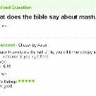 What Does The Bible Say