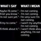 What I Mean