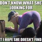 What Is She Looking For