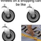 Wheels On A Shopping Cart