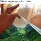 When A Vegan Sends Nudes