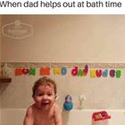 When Dad Helps