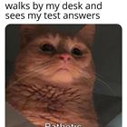 When The Teacher Walks By