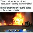 When You Ask Her To Calm Down