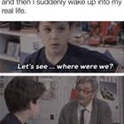 Where Were We