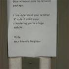 Whoever Stole My Package