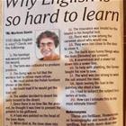Why English Is So Hard